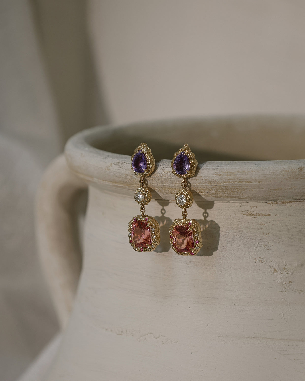Dahlia Chandelier Earrings