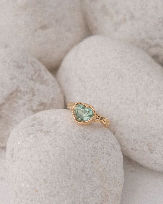 Heart Tourmaline Ring