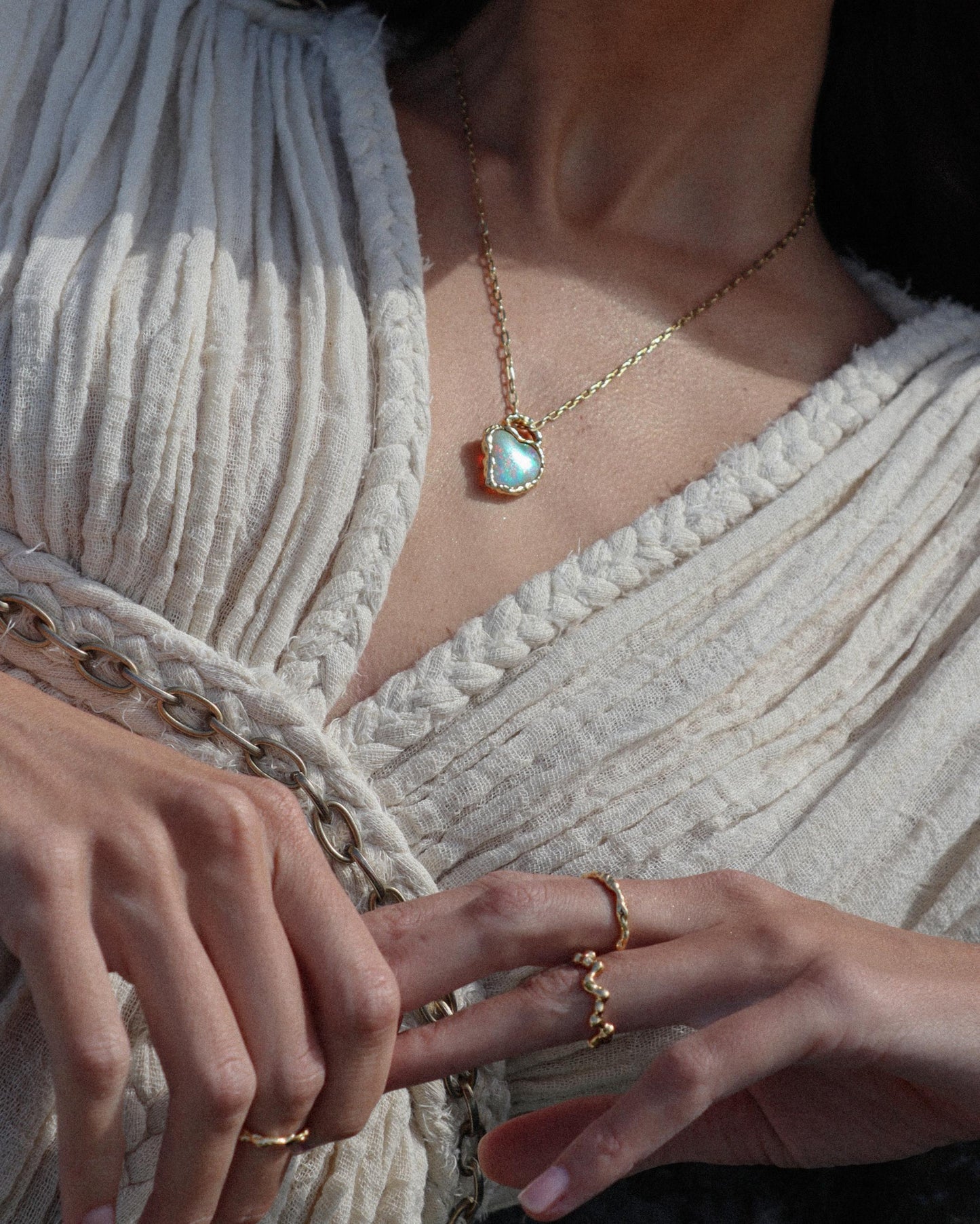 Opallios Padlock Necklace